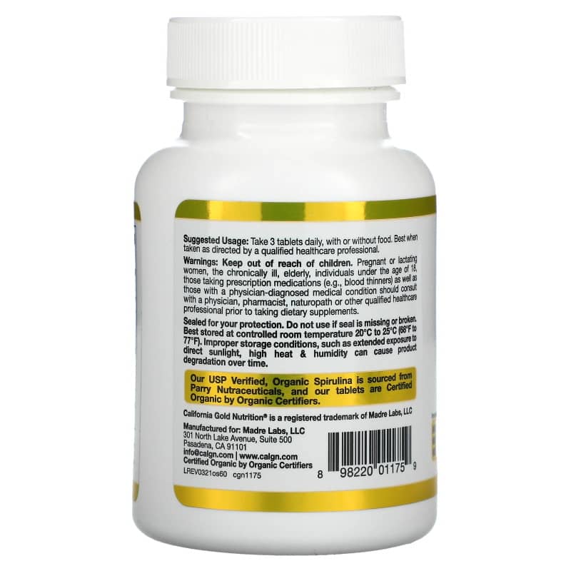 Органическая Спирулина