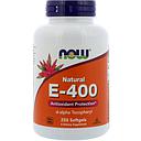 Natural E-400, 250 мягких таблеток