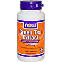 Экстракт зеленого чая, 400 мг, 100 капсул